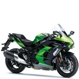 Мотоцикл KAWASAKI NINJA H2 SX - Emerald Blazed Green/Metallic Diablo Black '2022